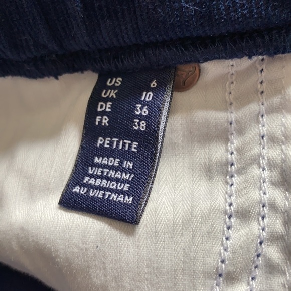 NWOT Lands’ End High Rise Pull On Corduroy Skinny Pants - Picture 5 of 11